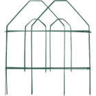 Best Garden 8 Ft. Green Galvanized Wire Folding Fence Image 1